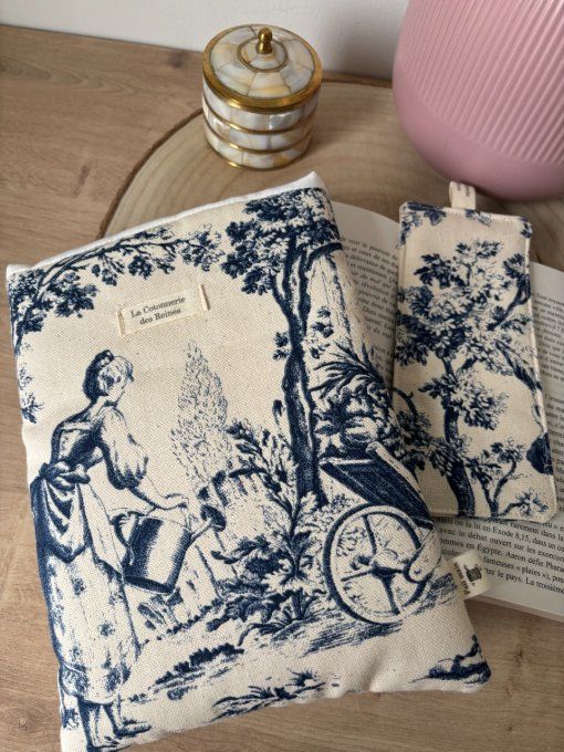 Housse Livre BROCHE - BULLET JOURNAL Elisabeth - Histoire royale