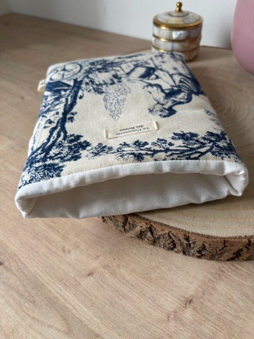 Housse Livre BROCHE - BULLET JOURNAL Elisabeth - Histoire royale