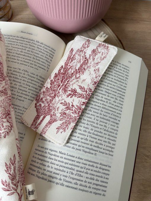 Housse Livre BROCHE - BULLET JOURNAL Elisabeth - Histoire paysanne
