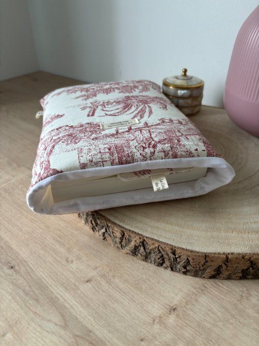 Housse Livre BROCHE - BULLET JOURNAL Elisabeth - Histoire paysanne