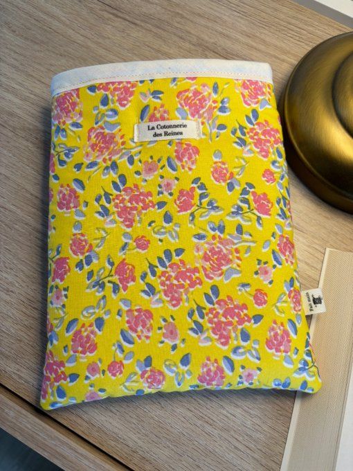 Housse Livre POCHE Hortense - Lila Jaune