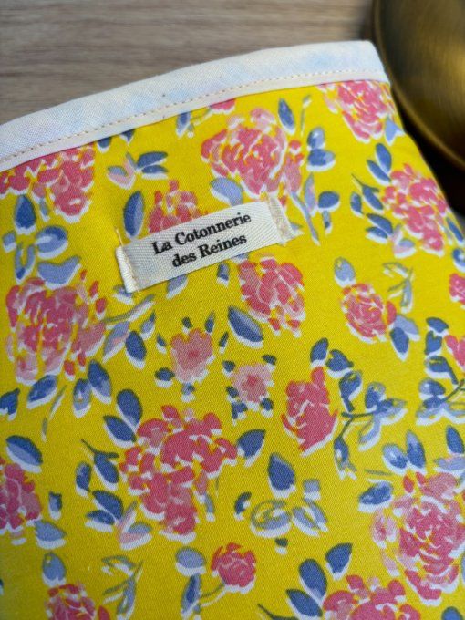 Housse Livre POCHE Hortense - Lila Jaune