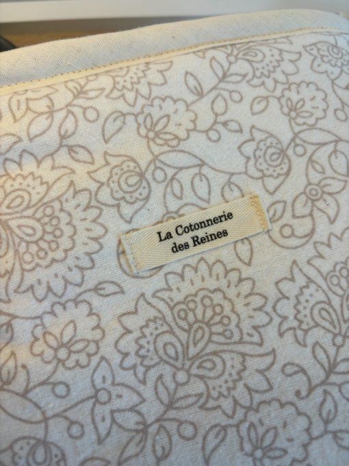 Housse Livre BROCHE - BULLET JOURNAL Elisabeth - Flannelys