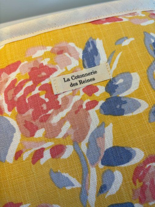 Housse Livre BROCHE - BULLET JOURNAL Elisabeth - Hortensia
