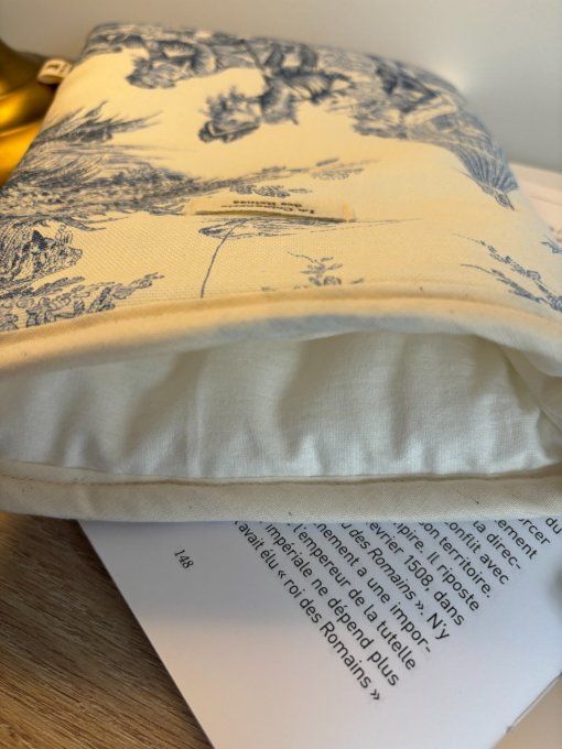 Housse Livre BROCHE - BULLET JOURNAL Elisabeth - Histoire d'eau 