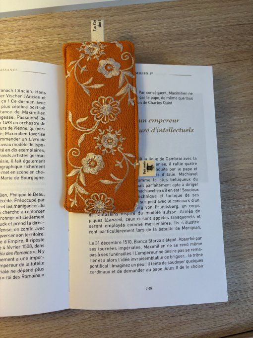 Housse Livre FORMAT BROCHE/BUJO Elisabeth - Jaïpur