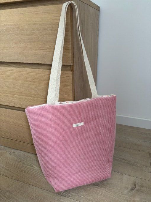 Sac Aliénor - Douceur rose poudre/ Sybile