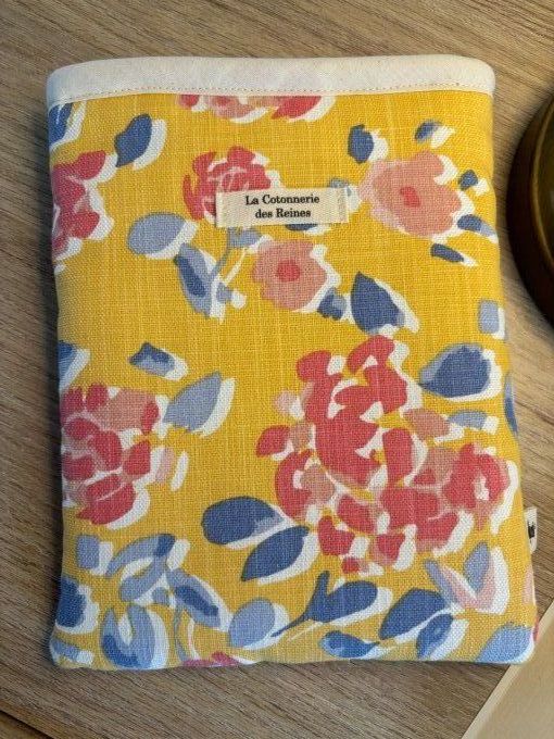 Housse Livre POCHE Hortense - Hortensia